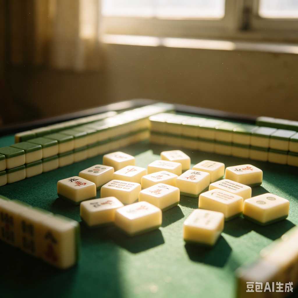 hand carved mahjong tiles